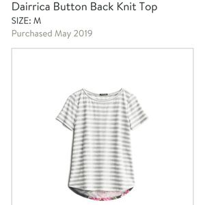 Stitch Fix button back top size M